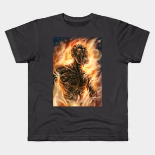 Fire Zombie Kids T-Shirt